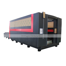 1.5kw 2kw Fiber Laser Cutting Machine for Metal with Cover and Servo Motor